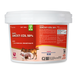 THUỐC THÚ Y SANFO.AMOXY-COL 20%