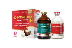 THUỐC THÚ Y SANFO.CEPTY+TYLOSUL LA