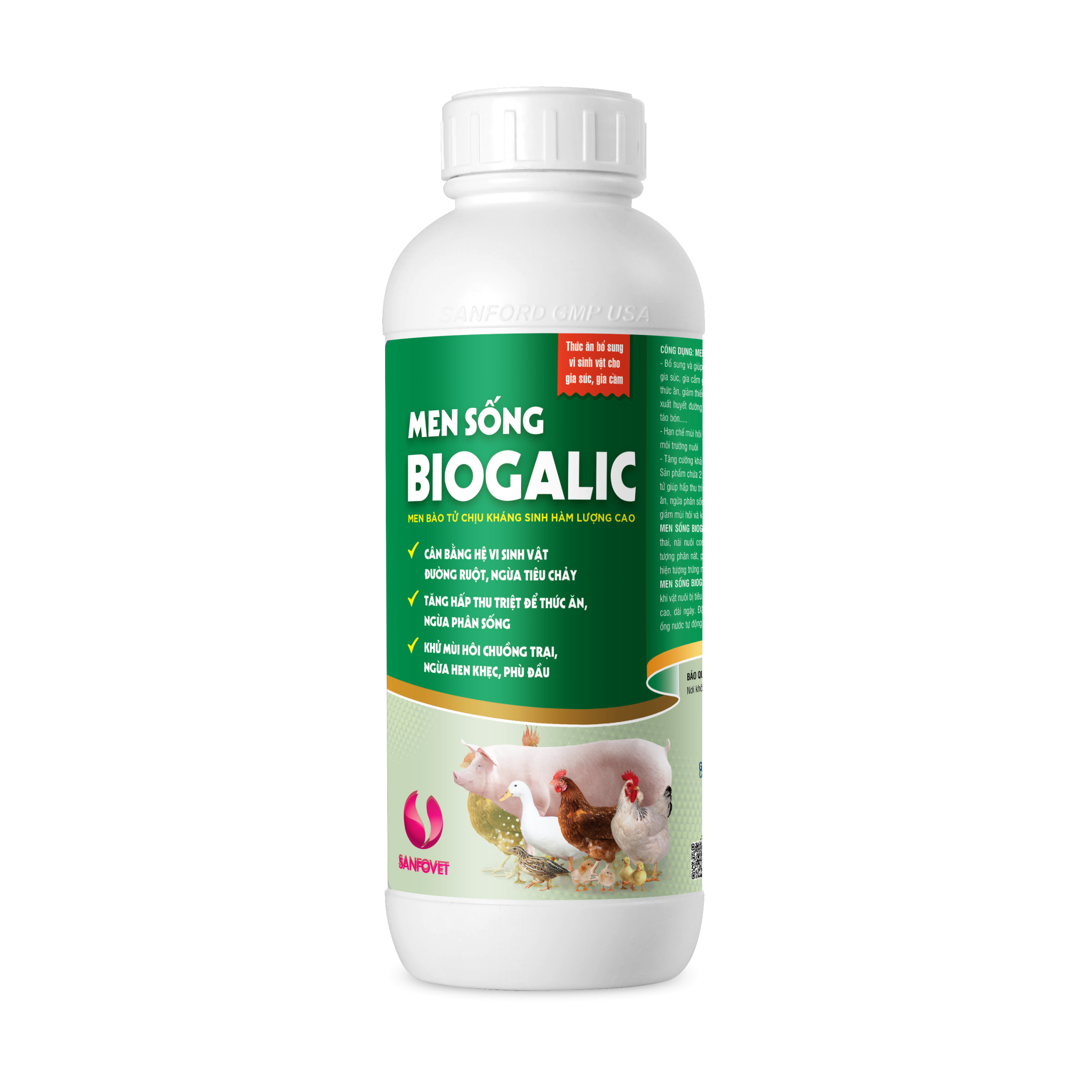 MEN SỐNG BIOGALIC 1LIT MEN SỐNG BIOGALIC 1LIT